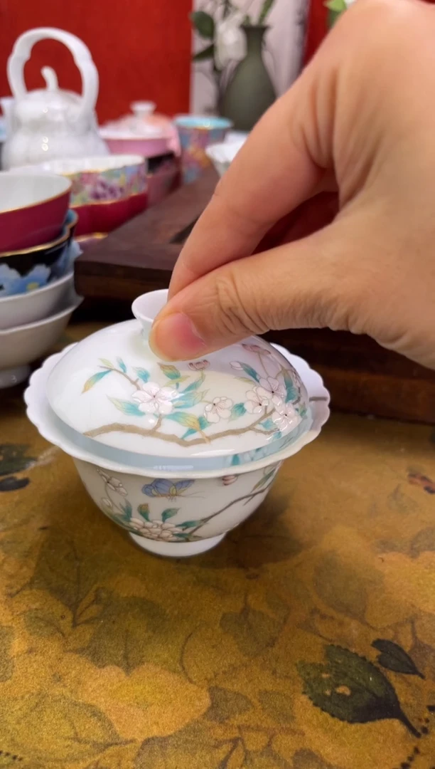 景德镇纯手绘陶瓷茶具