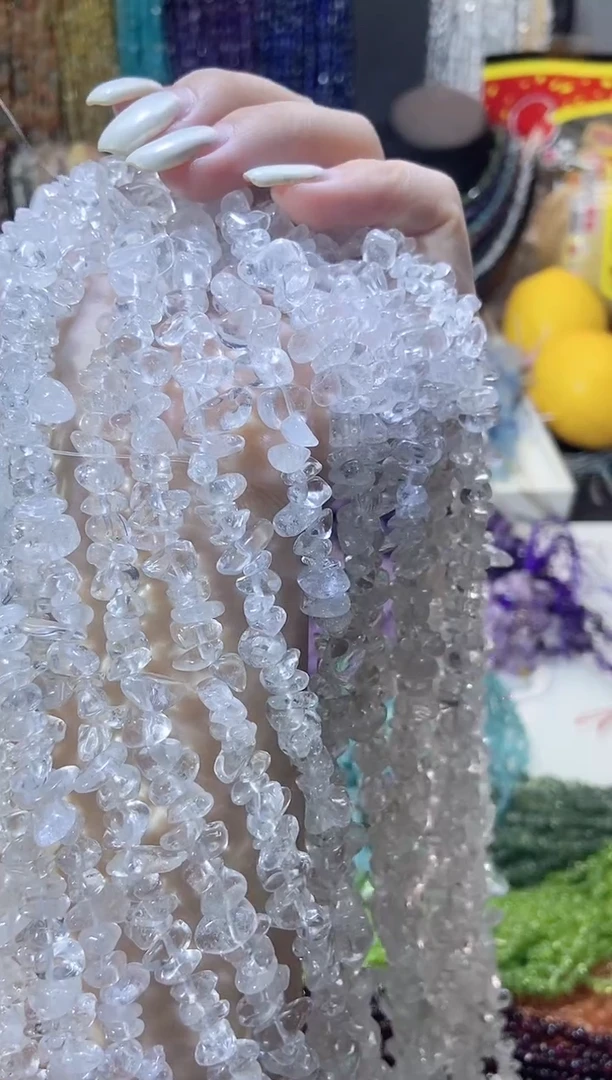 未镶嵌珠宝半成品水晶白水晶