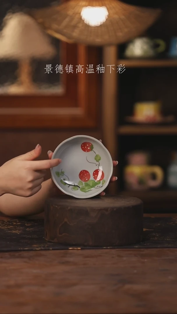 景德镇高温釉下手绘陶瓷