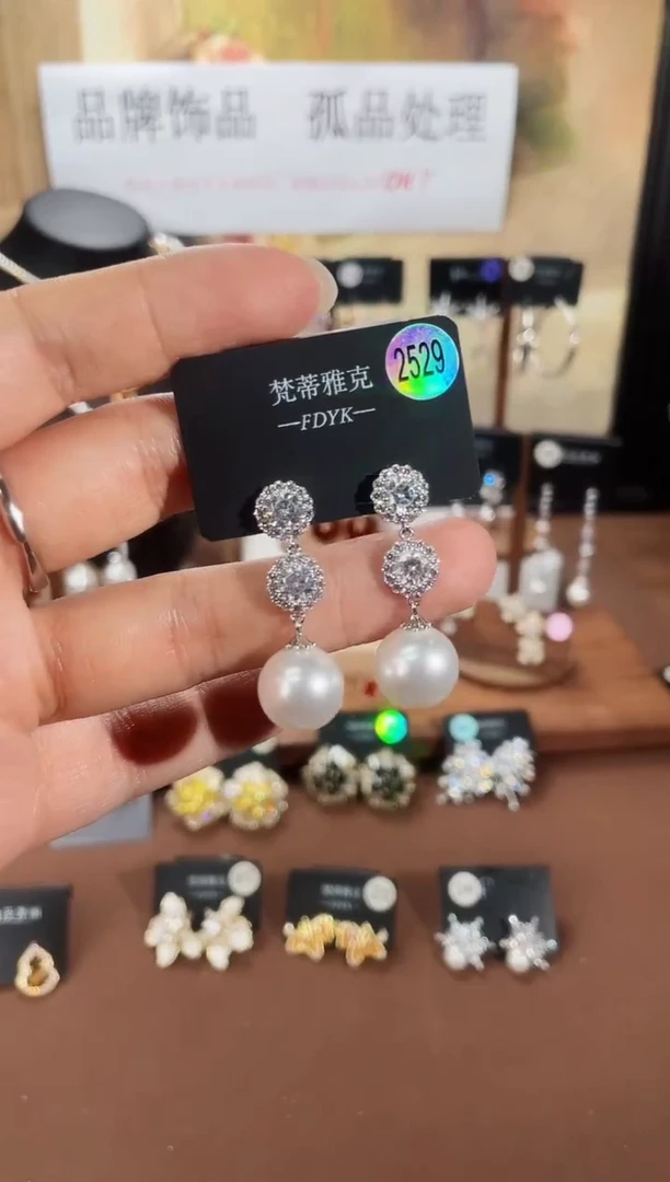 合金925银锆石梵2529