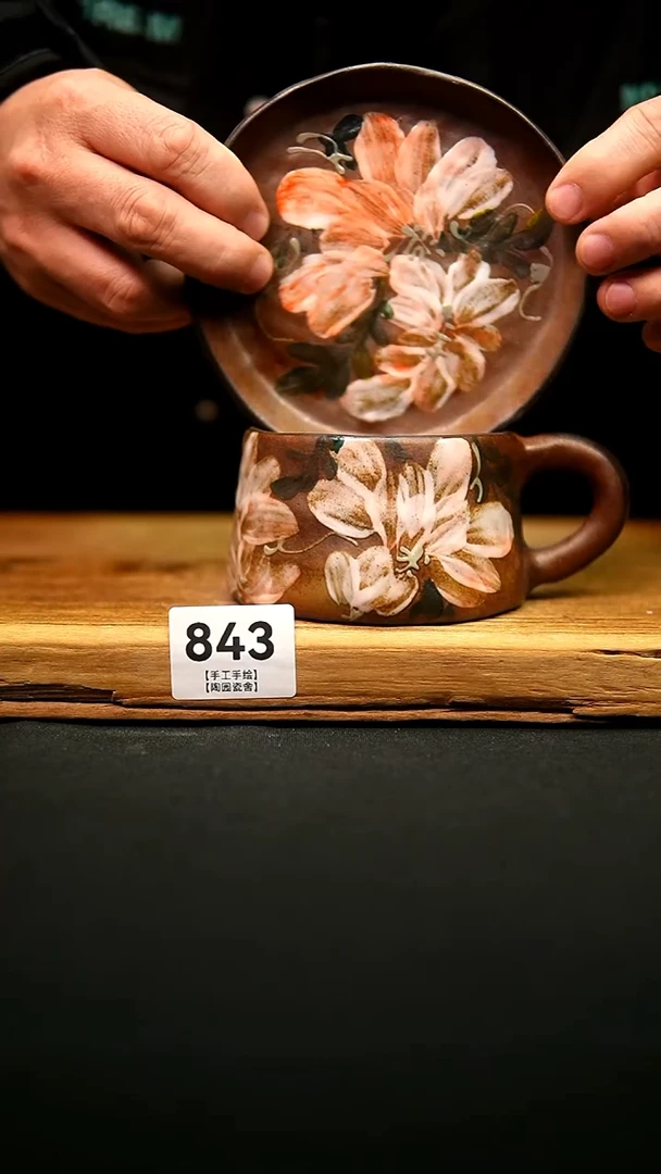 @@陶园瓷舍@@纯手工手绘@高温釉下彩