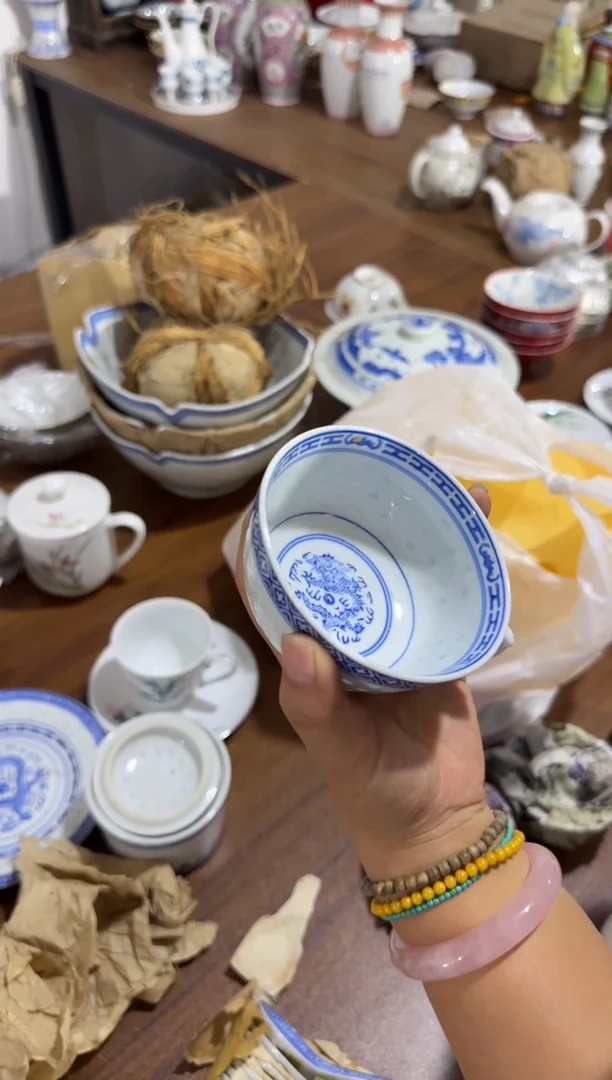 摆件玲珑杯失圆有瑕请慎拍