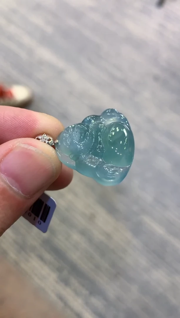 颈饰未镶嵌翡翠天然A货翡翠