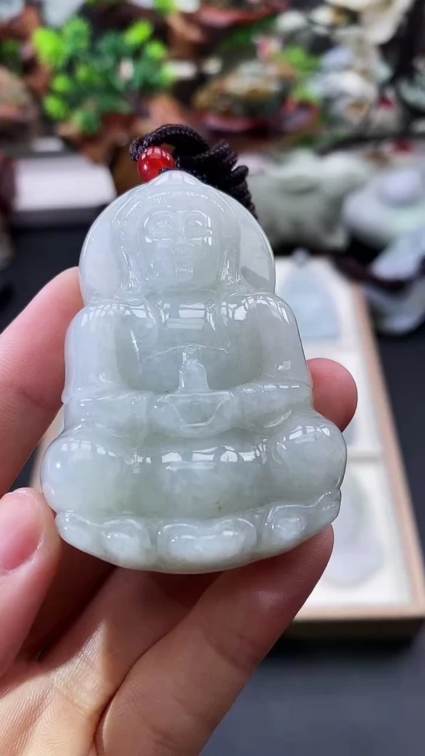 颈饰未镶嵌翡翠天然缅甸A货翡翠