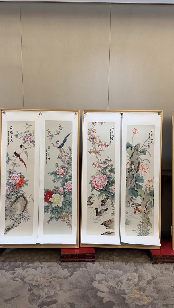 国画85李庆友大易美术馆本人作品