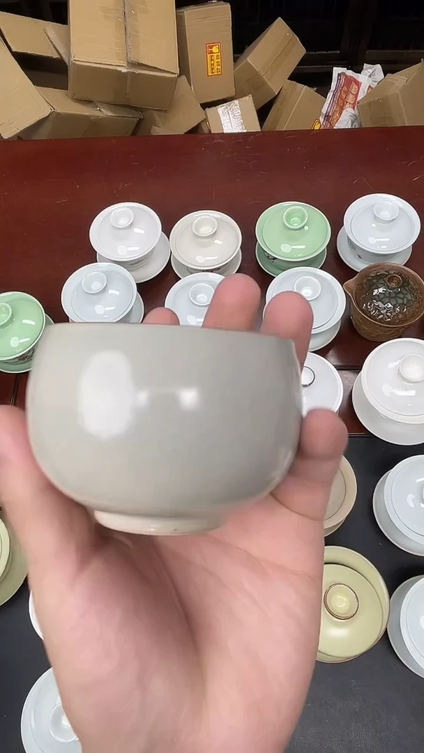 陶瓷茶具临时链接瓷盖碗