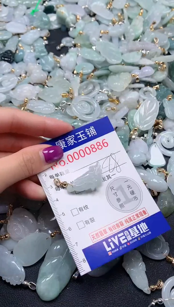 颈饰未镶嵌翡翠886