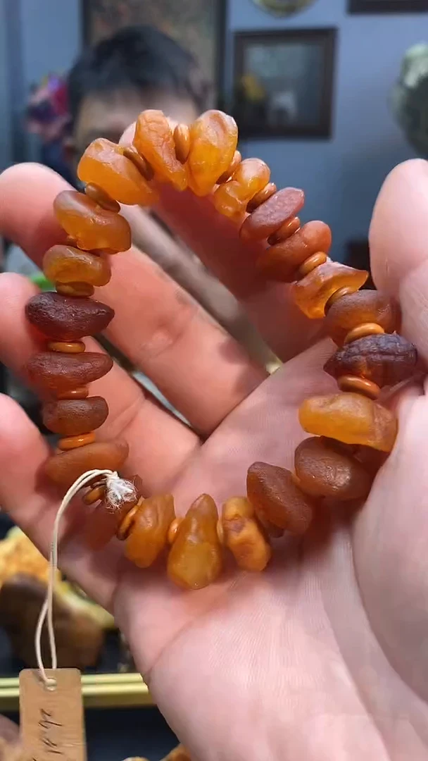 手串琥珀未镶嵌手串