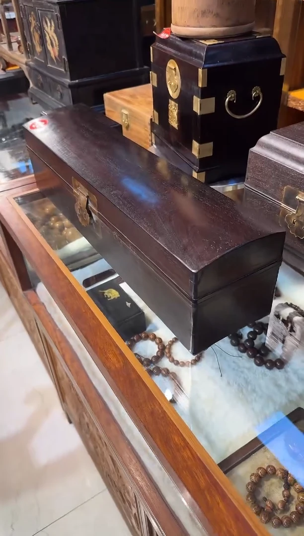 【闪购商品】木木艺紫檀字画翻盖盒950.888888888