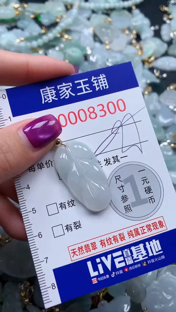 颈饰未镶嵌翡翠8300