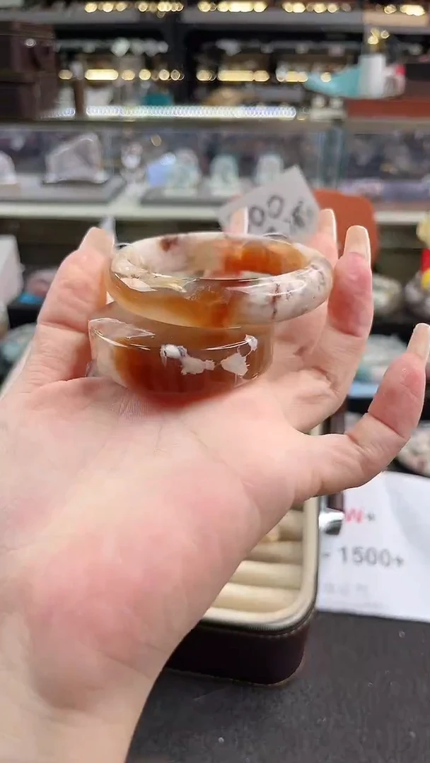 未镶嵌手镯石英质玉56圈口 （赠品镯心）3660207