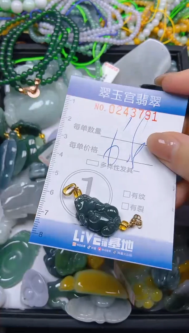 颈饰未镶嵌翡翠闪购C0243791