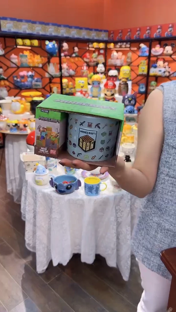 瓷片@@我的世界陶瓷马克杯（礼盒）
