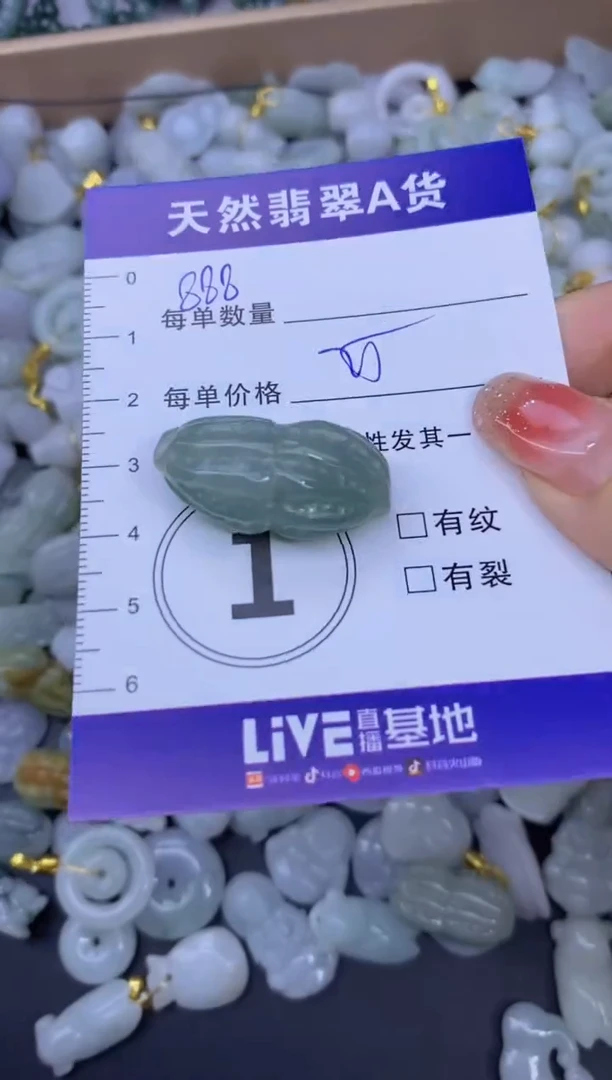 颈饰未镶嵌翡翠天然翡翠A货批量多样性发一件