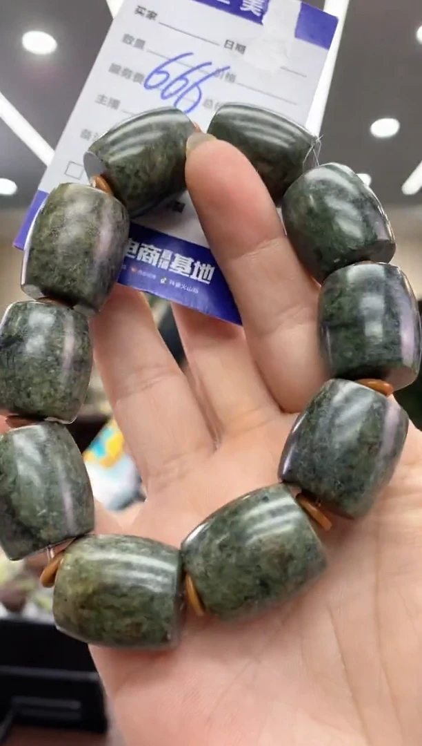 【闪购商品】透闪石质玉手串未镶嵌手串