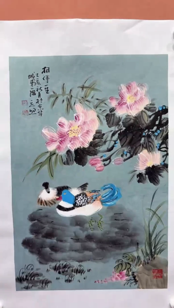 国画师立照老师国画作品