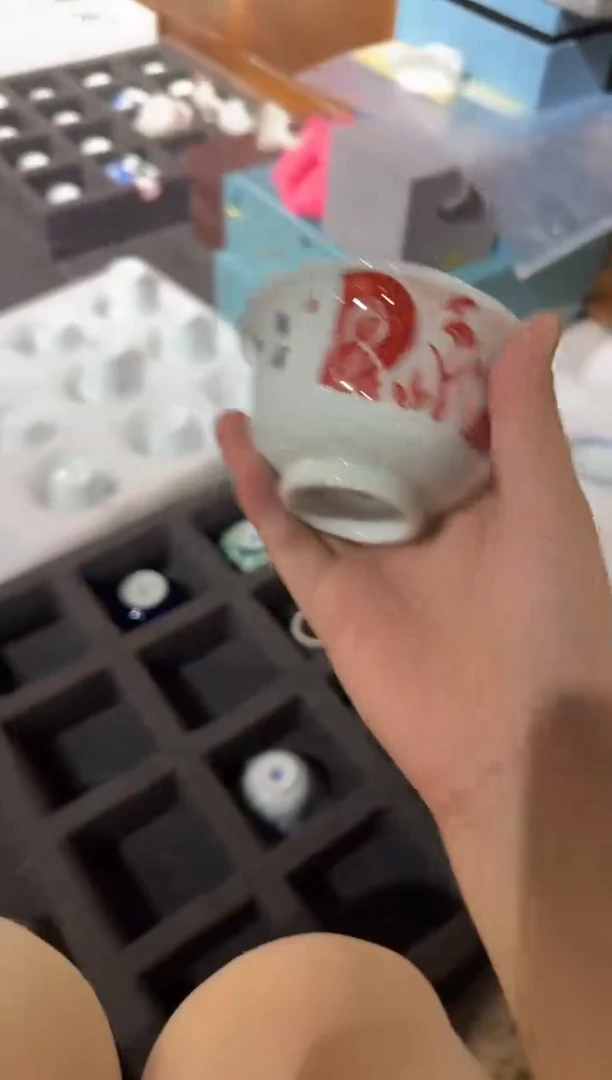 瓷片景德镇瓷器茶器茶杯