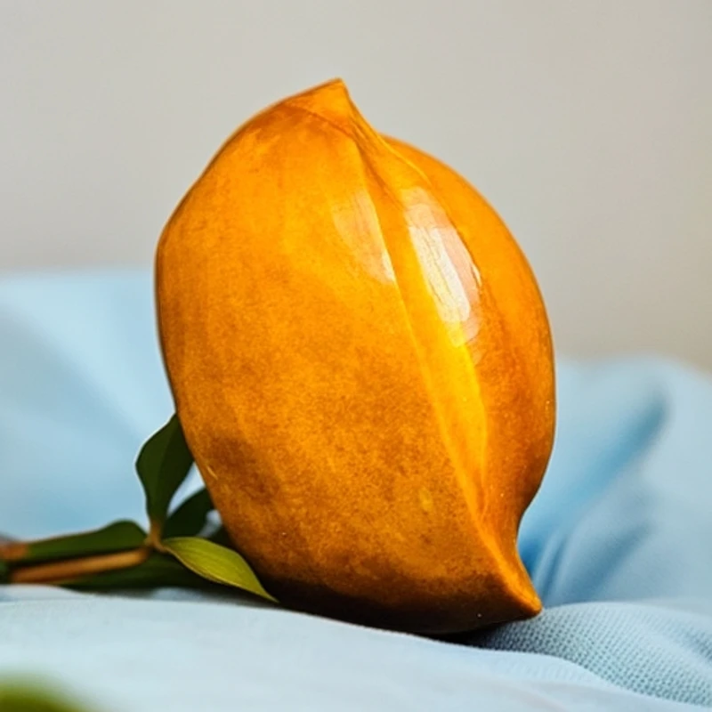 直播间福利-手工橄榄核雕元宝财到家带款1.9*2.9