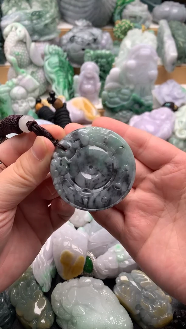 吊坠(不含链)未镶嵌翡翠1