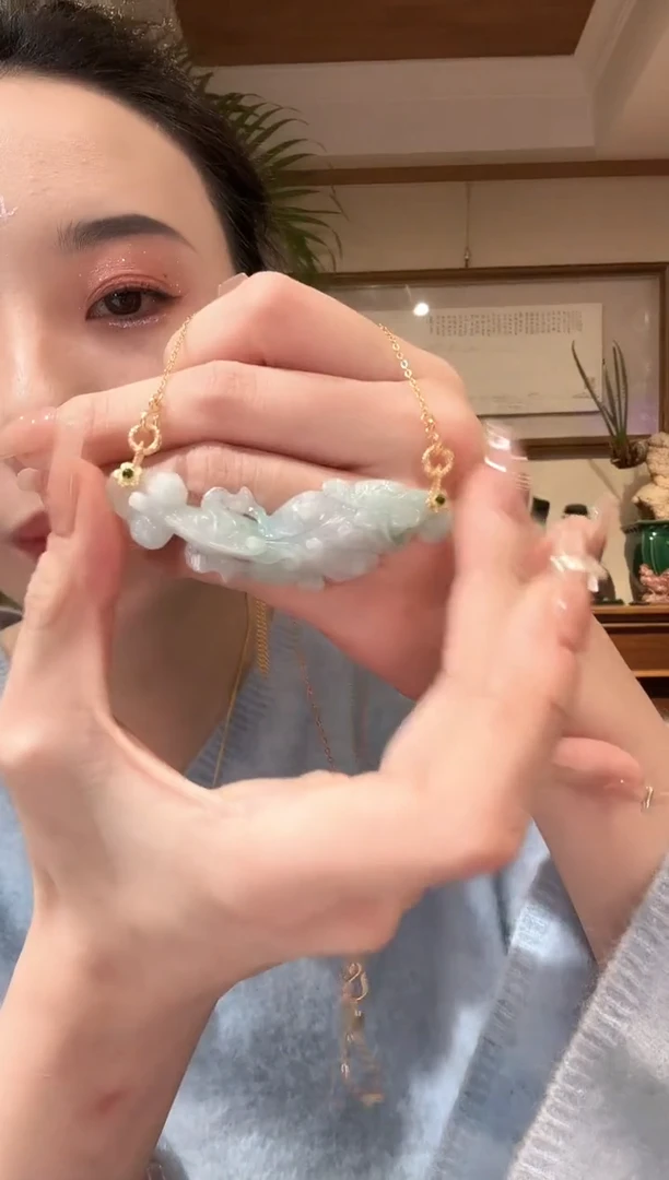 【闪购商品】翡翠颈饰未镶嵌国风