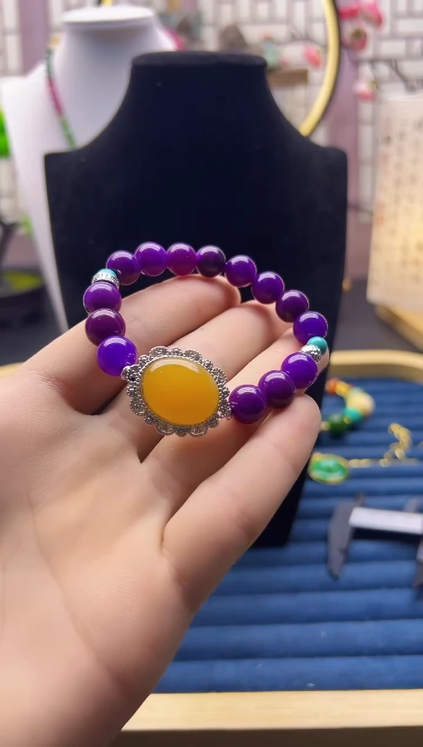 【闪购商品】苏纪石（舒俱来）耳钉银S925镶嵌S279