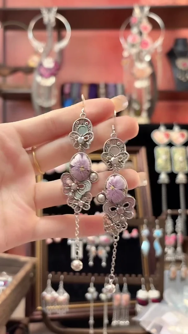 织绣 云织谣民族风精美饰品   54