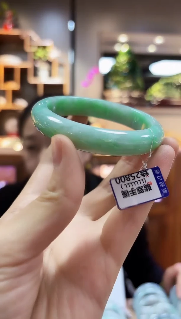 【闪购商品】翡翠颈饰未镶嵌58.9手镯