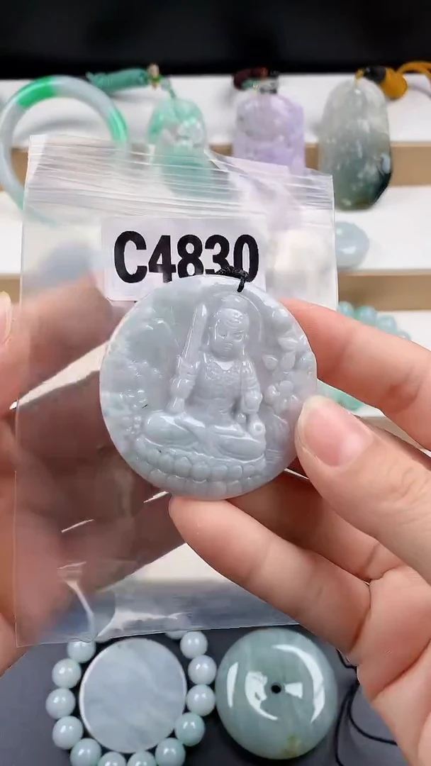 颈饰未镶嵌翡翠天然翡翠吊坠挂件