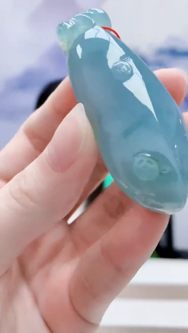未镶嵌定制翡翠4852ry-毛货挂件148
