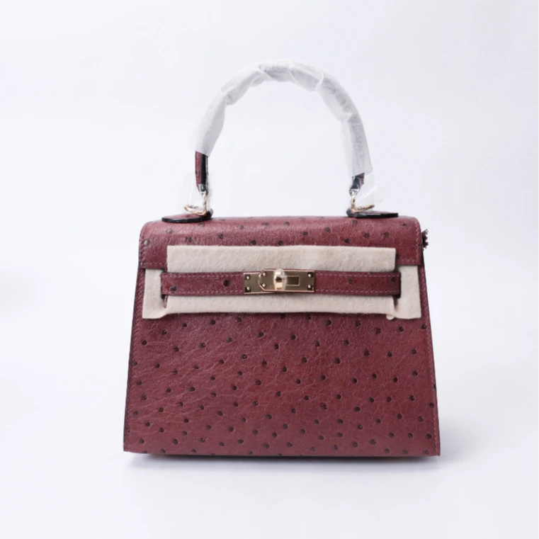 【孤】时代品牌高定真皮女包百搭手提包经典气质单肩斜跨包