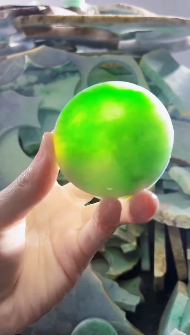 裸石翡翠缅甸翡翠A货文3246