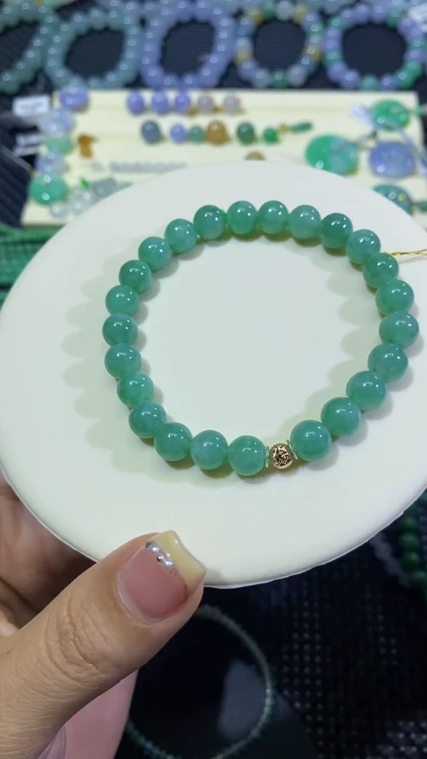 翡翠散珠天然翡翠A货