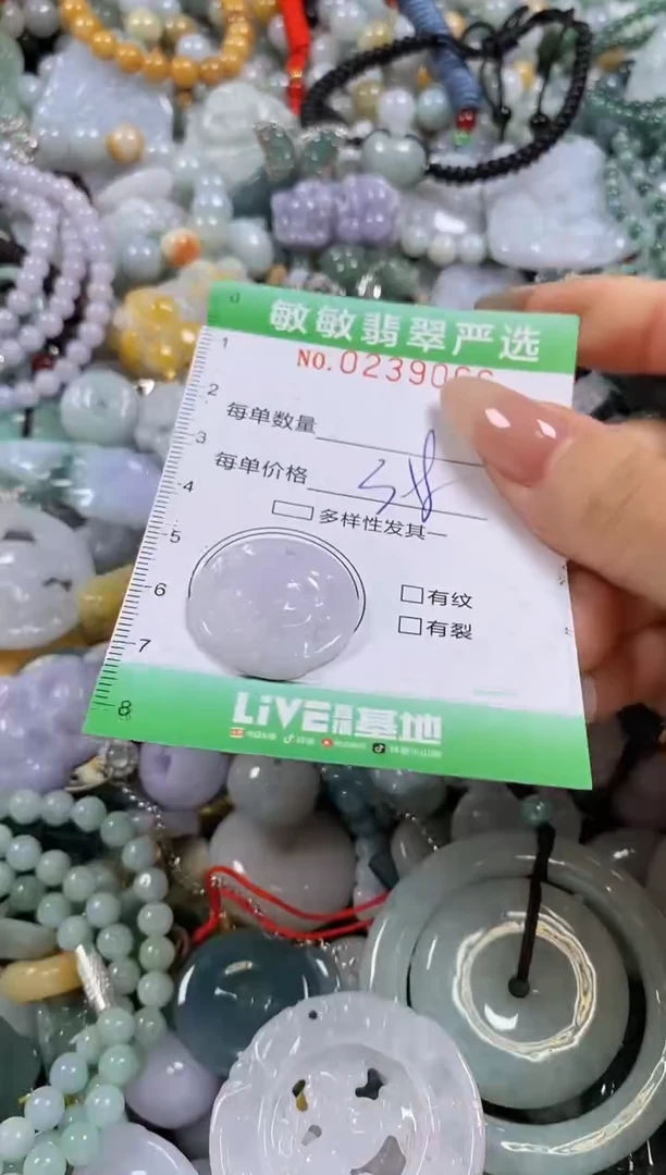 翡翠未镶嵌颈饰闪购0239066