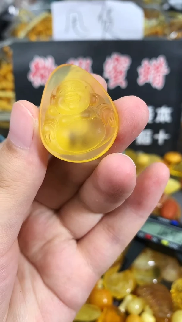 蜜蜡未镶嵌珠宝奇石164