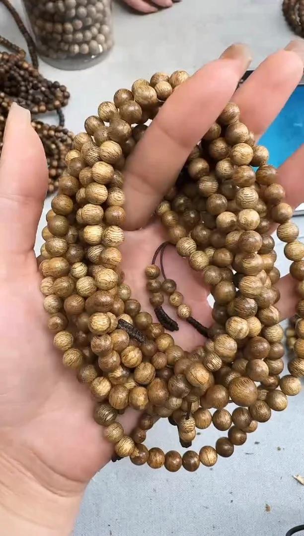沉香手串0714沉香老料圆珠多圈多样性发一