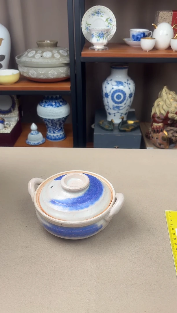 瓷片佳*小砂锅小陶锅6只