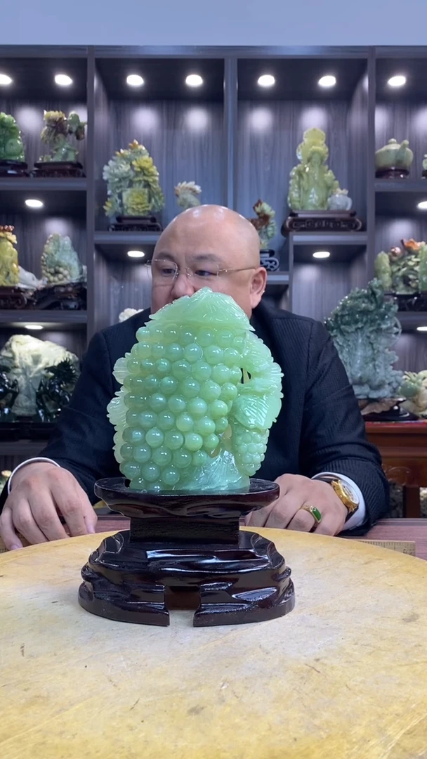 玉网****痴玉岫岩玉料手工雕刻摆件居家装饰送礼精品一物一图