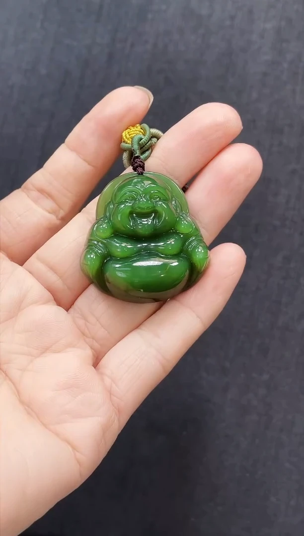 和田玉未镶嵌吊坠(不含链)多样性发一