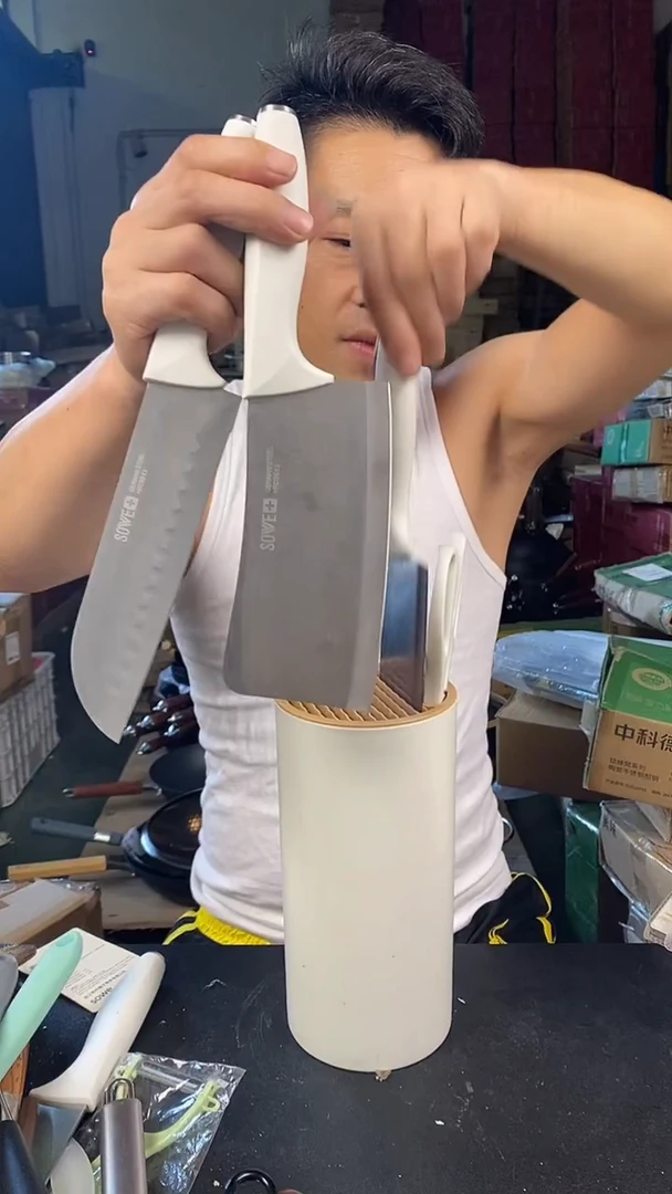食品级塑料1素味象牙白套装