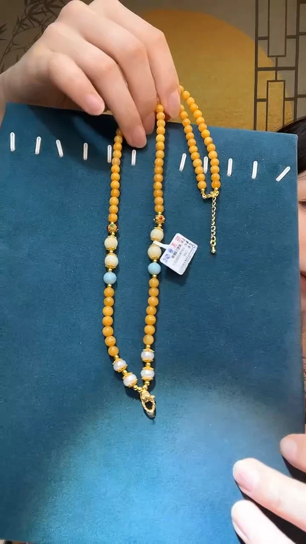 未镶嵌琥珀裸石A1113天然蜜蜡