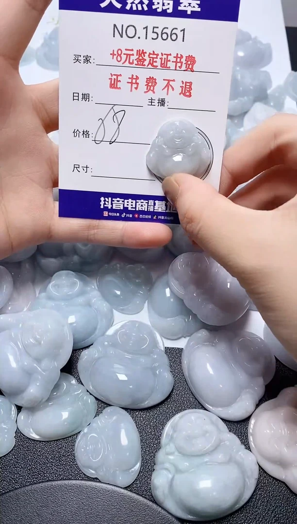 翡翠未镶嵌吊坠(不含链)001