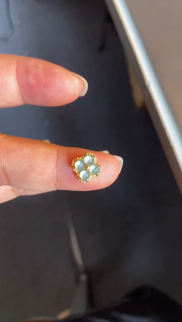 吊坠(不含链)银S925镶嵌翡翠1