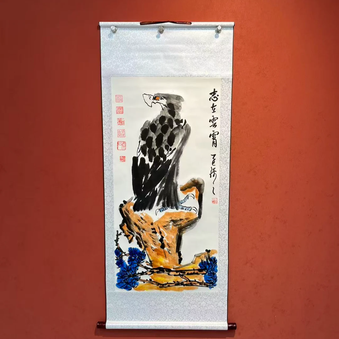 李锦之国画链接-志在云霄