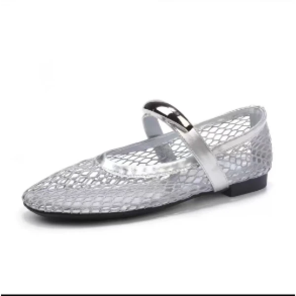 D338仙女风简约百搭软底凉鞋