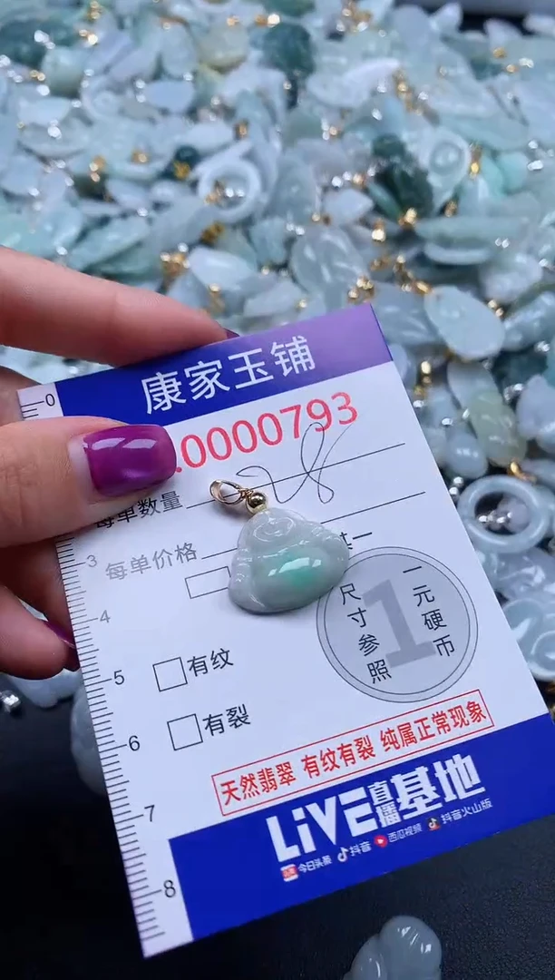 颈饰未镶嵌翡翠793