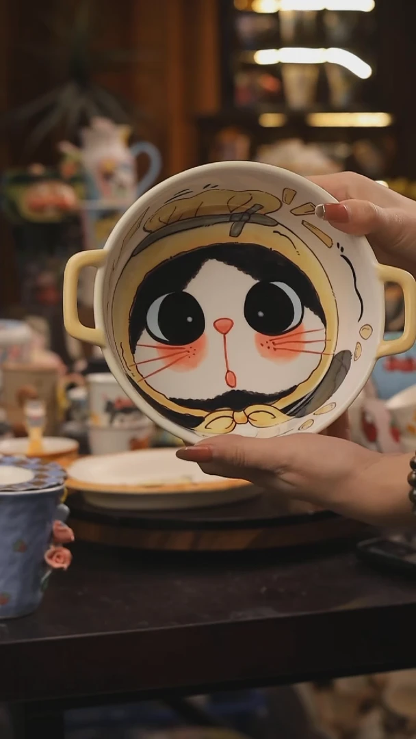 景德镇釉下彩绘设计师款式陶瓷