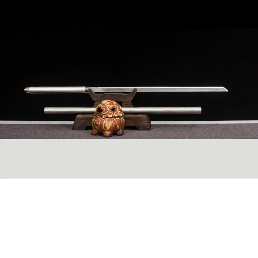 新疆包邮龙泉棍刀唐横刀剑高锰钢一体刀剑长款简装唐横刀未开刃