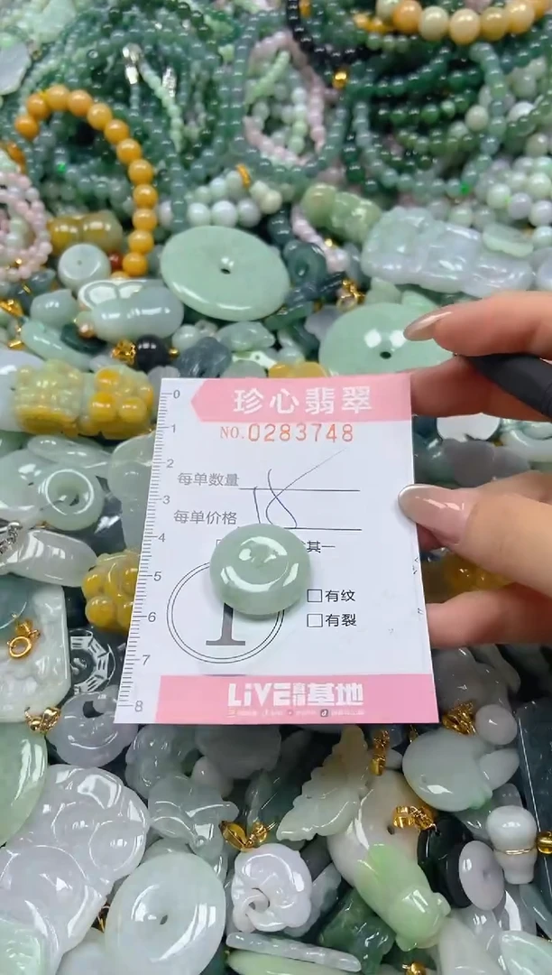 翡翠未镶嵌颈饰闪购0283748