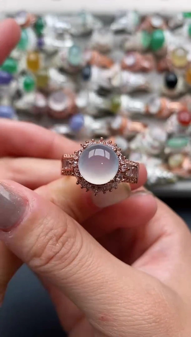 未镶嵌戒指翡翠222222+10