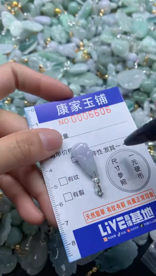 颈饰未镶嵌翡翠6606